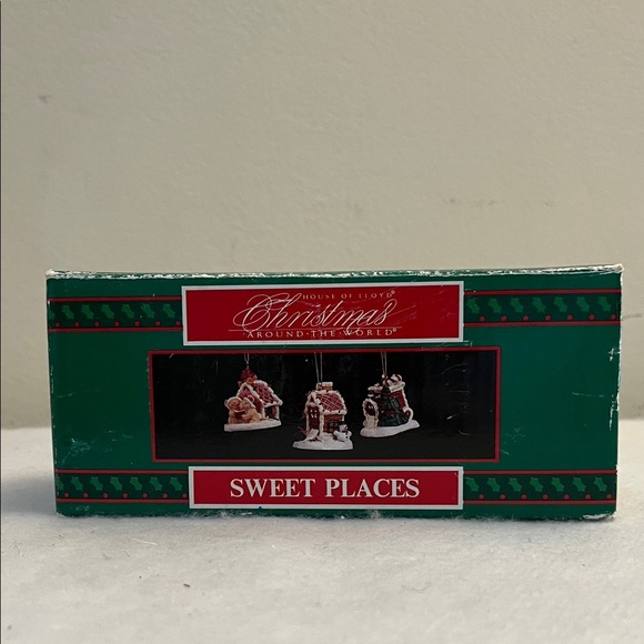Other - House Of Lloyd Christmas Around The World Sweet Places House Ornaments- Set of 3